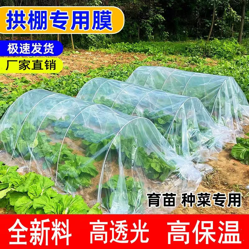 菜园保温小拱棚专用膜家用小型蔬菜大棚塑料薄膜加厚防霜冻种菜膜