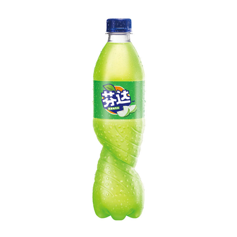 可口可乐苹果味芬达500ml*6瓶装葡萄味果味碳酸饮料饮品