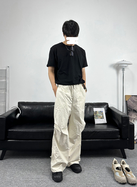 our legacy纯色宽松基础圆领纯棉简约打底cleanfit短袖T恤