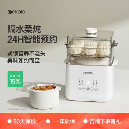 ankale电炖盅隔水炖家用辅食锅