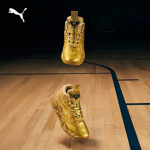 PUMA彪马拉梅洛·鲍尔4代金色5D打印篮球鞋MB.04男女鞋31130601