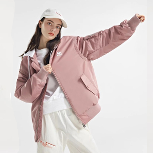 Kappa卡帕棉服女子秋冬假两件夹克棉服防寒服连帽外套K0B62MM12A