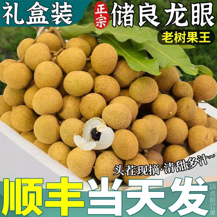 【顺丰】老树储良龙眼5斤大又甜