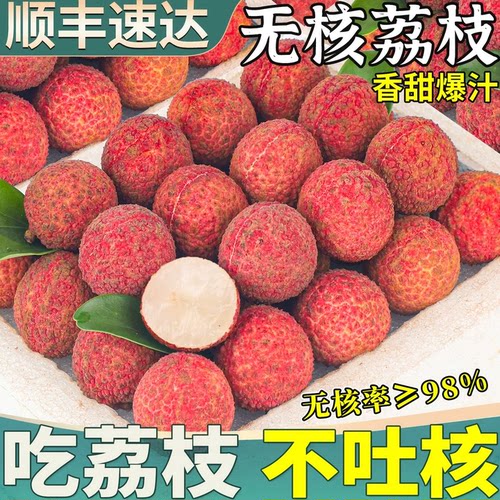 【高端品种】超甜火山无核荔枝