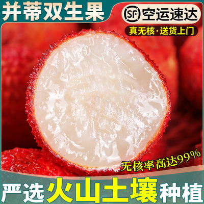 顺丰速达无核荔枝坏果包赔当天发