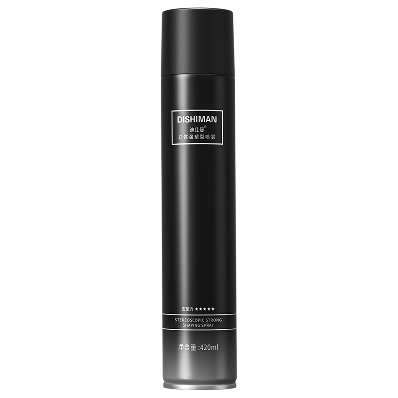 强力定型 造型自然 不白屑不伤发 帅气有型