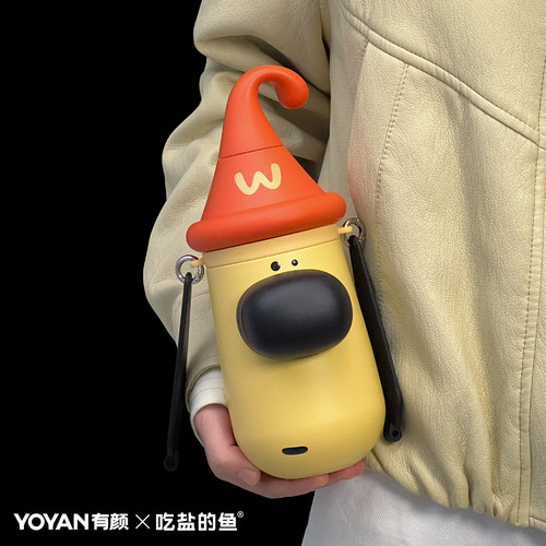 有颜YOYAN×吃盐的鱼小狗保温杯