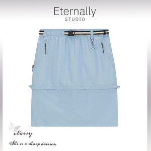 Eternally move折扣工装半身裙女户外ins辣妹显瘦百搭半裙