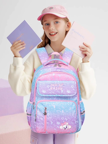 Babu Doudou's Girls 'School Sack School School One, два, два -шестой класс Симпатичная Принцесса Слень Снижение горячей девушки рюкзак