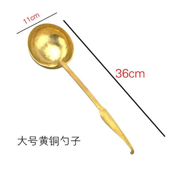 thickening brass Wok Kitchenware brass Shovel Spatula old-fashioned Jianbao Copper shovel Cooking largein the Kitchen/Cooking utensils , Cooking utensils , Cooking spoon shovel , Spatula  category - from Buy2taobao.com to provide professional Taobao agent buy service