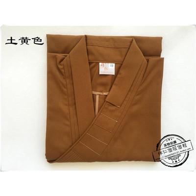 新祥仁僧服长褂春秋款厚料棉布大褂男女出家僧人尼姑和尚衣长衫长