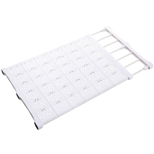 衣柜收纳分层隔板柜子免钉置物架橱柜鞋柜分隔层架宿舍伸缩整理架