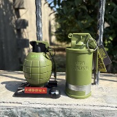 M18喷雾烟雾弹军事仿真M26手榴弹带灯光爆炸手雷男孩儿童益智玩具