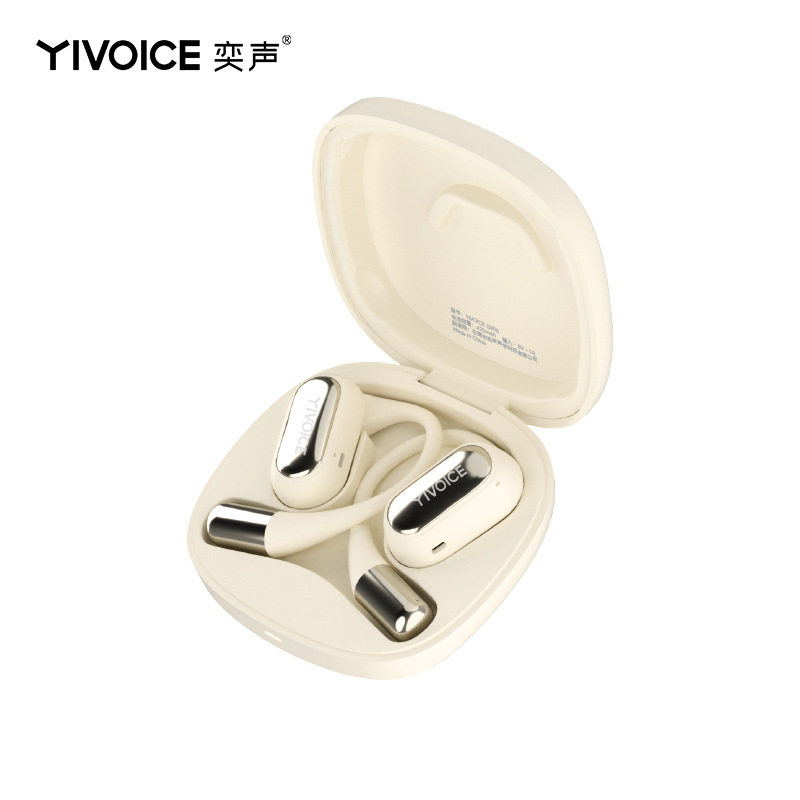 YIVOICE奕声S900挂耳式OWS开放式运动跑步防汗续航蓝牙耳机带App