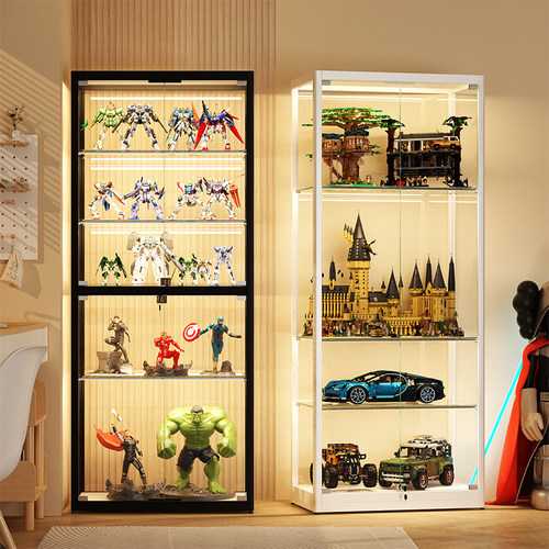 乐高手办精品玻璃展示柜防尘透明