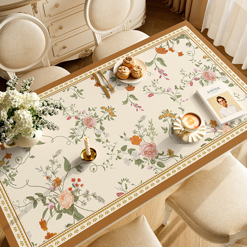 美式桌布轻奢高级感防水防油