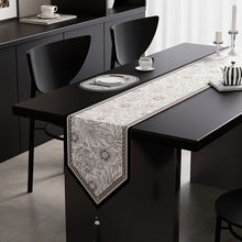 法式桌旗轻奢高端茶几餐桌长条桌布现代简约电视柜斗柜盖布高级感