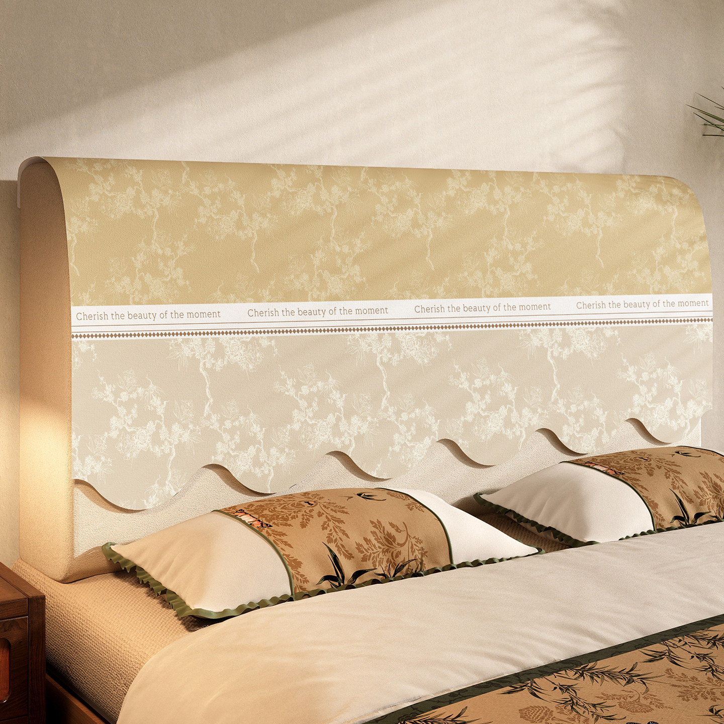 床头靠背盖巾一片式防猫抓2025新款四季通用高级感防尘遮丑神器,居家布艺,床头罩,淘宝优惠券,粉丝福利购,淘宝优惠卷