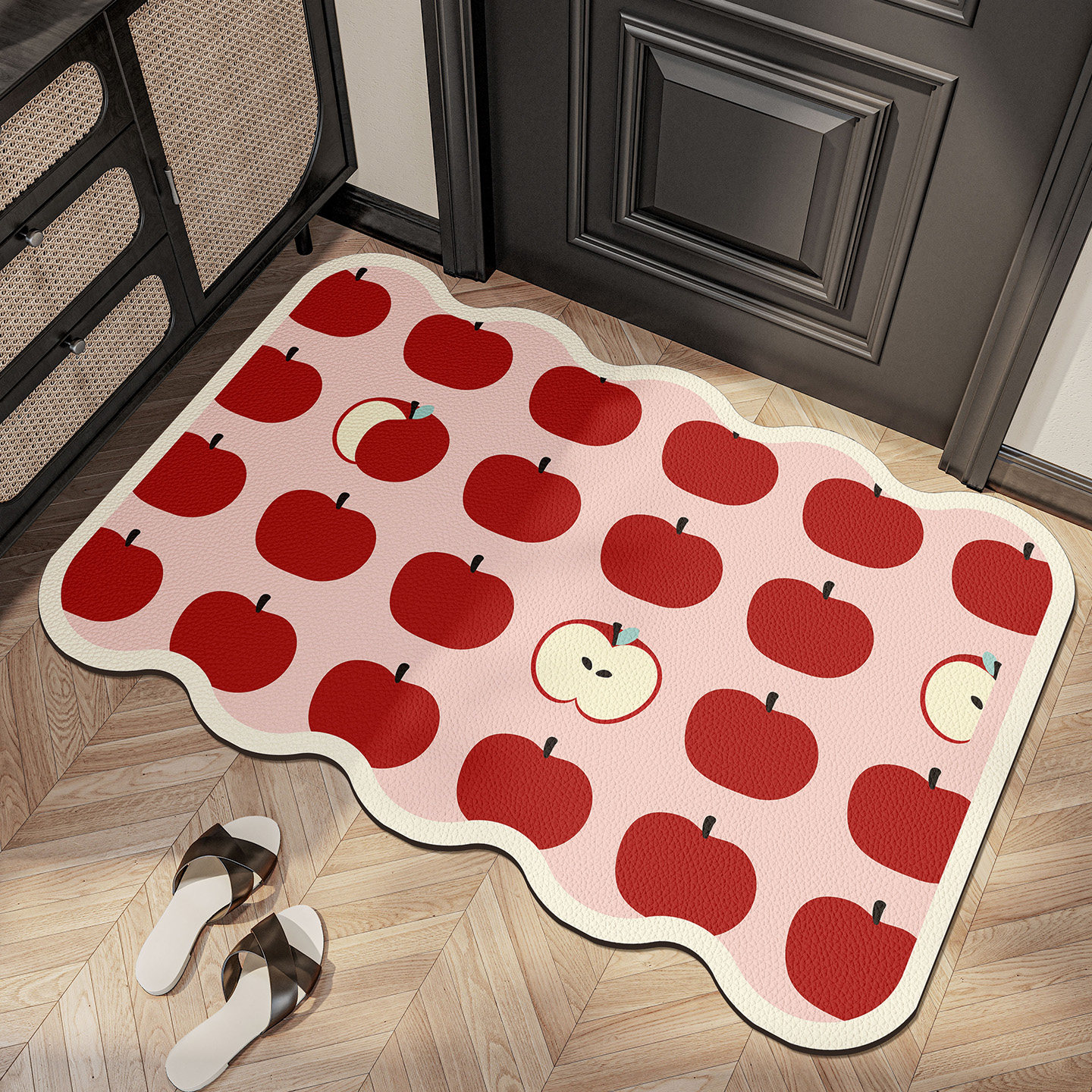 高级感入户门地垫2025新款门口进门脚踏垫皮革pvc可擦洗防滑地毯,居家布艺,入户地垫,淘宝优惠券,粉丝福利购,淘宝优惠卷