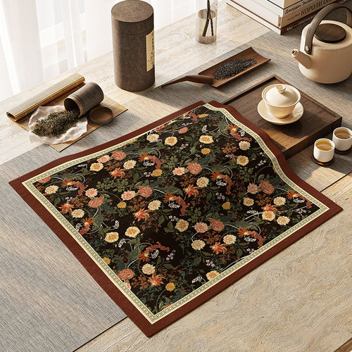 茶台盖巾万能防尘多用遮灰方巾