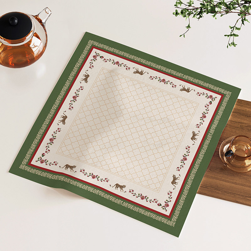 茶盘盖巾防尘茶巾小茶具盖布