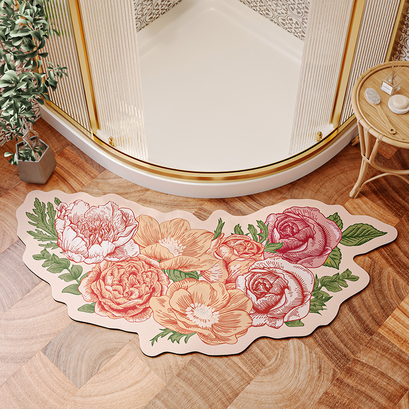 海量吸水稳固防滑地垫