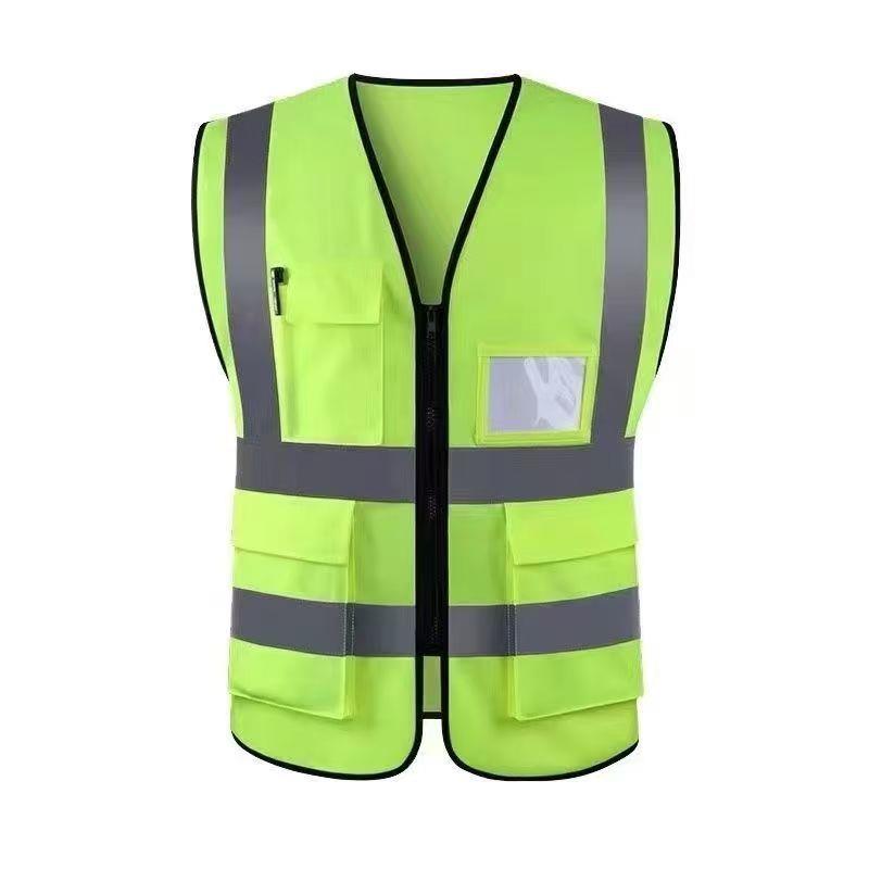 反光安全背心施工环卫安全服反光荧光材质支持定制印字