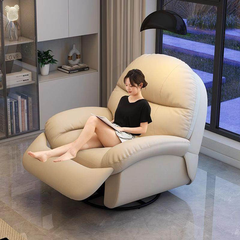 懒人沙发可以躺下睡觉网红多功能单人沙发空间沙发客舱电动客厅躺