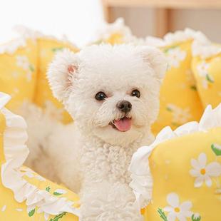 通用猫窝狗床小型犬冬季 狗窝四季 保暖泰迪窝非可拆洗垫子狗狗用品