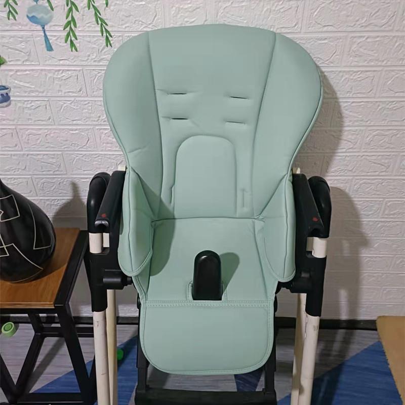 适用pouch K25 儿童餐椅坐垫座amorhome套宝宝餐椅防水PU皮套安全