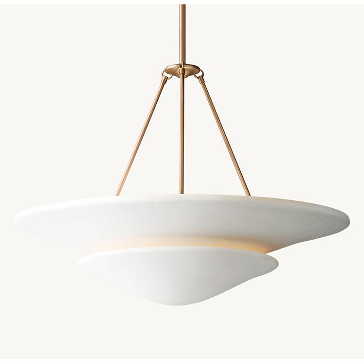 法国中世纪风格餐厅吊灯设计师覆古Wabi-Sabi风格客厅走廊卧室床