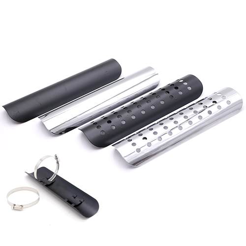 摩托车配件哈雷太子竞速400大地鹰王改装排气管隔热防烫罩隔热板