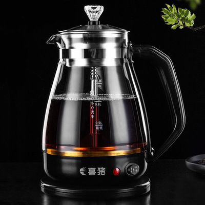 喜猪HP-05第五代安化黑茶煮茶器全自动家用茶壶小型办公室养生壶