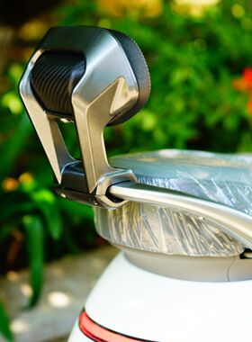 适用新款九号q380c q385C靠背后加厚铝合金柔软垫背改装直上配件