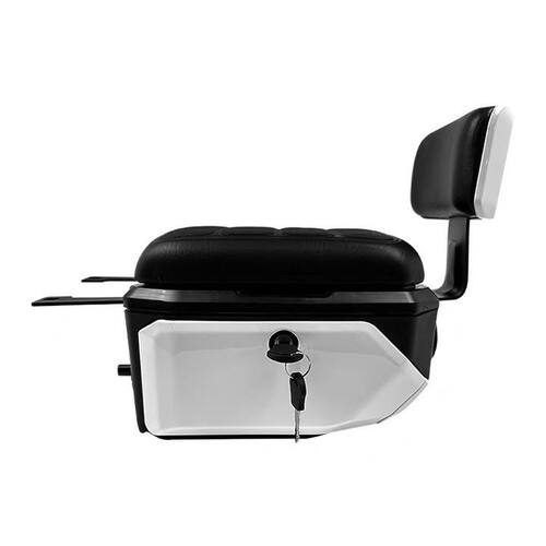 适用五羊本田电动车u一be尾箱后座后备箱Ube载人坐垫靠背ubeCROSS