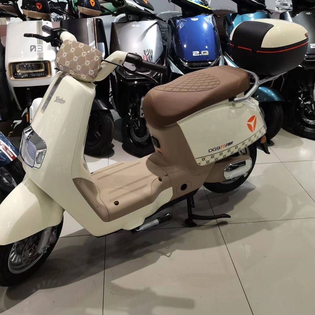 适用雅迪q9后尾架dg9载物