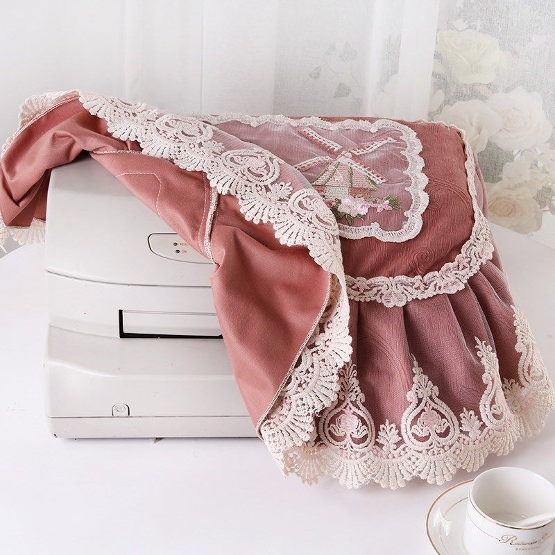 打印机布防尘罩盖布保险箱罩套布桌面多功能主机柜罩投影仪耐