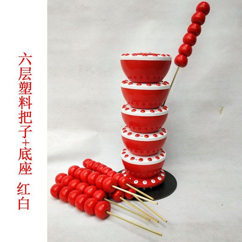 货架创意多层多功能老北京专用棉花糖小吃放冰糖葫芦的架子商用.