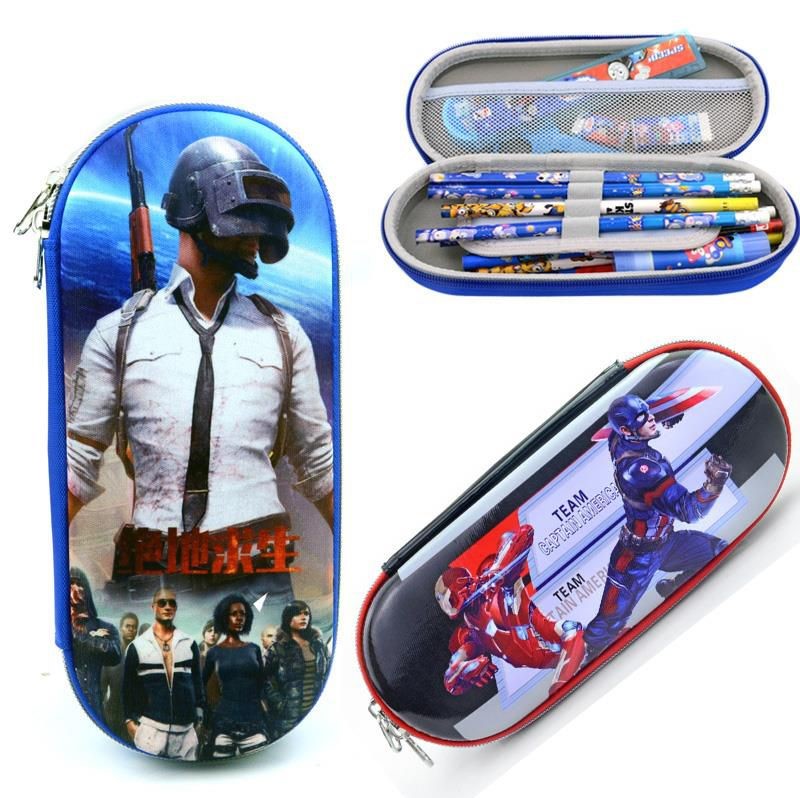 包邮奥特曼男女多功能文具盒小学生儿童铅男女笔盒幼儿园公主笔袋