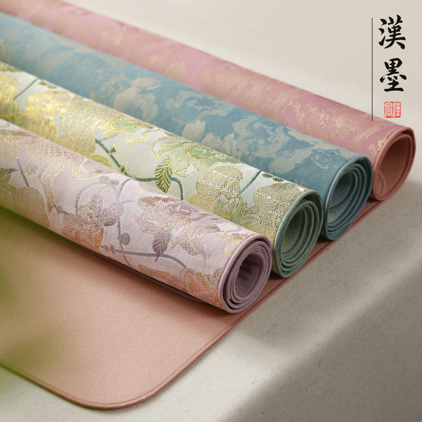 织锦平绒画毡托墨实用毛毡垫