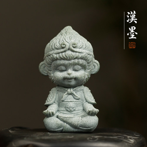 青砂造像小悟空创意摆件镇尺