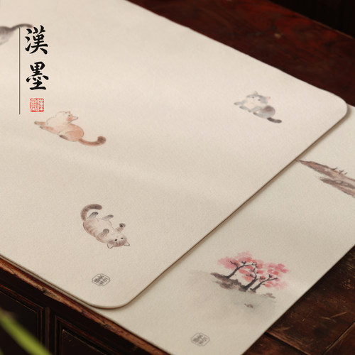 双面皮面毛毡 毛毡垫毛笔