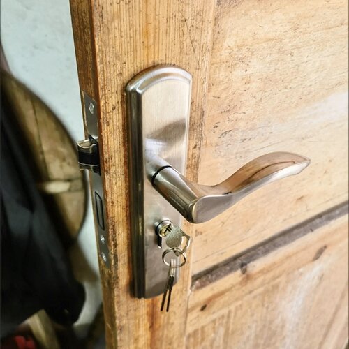 木门锁可调节房间锁室内锁换锁卧室老式通用型家用静音把手门锁