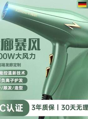 发廊专用电吹风机理发店大功率家用护发速干三插头冷热电风筒