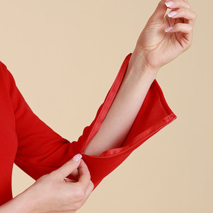 透析专用上衣男女纯棉常规衣服血透病人上衣男士秋衣手臂患者穿的