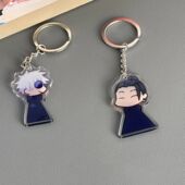 Jujutsu Geto Cosplay Keychain Anime Satoru Funny Gojo Suguru