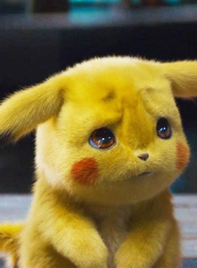 28cm Original Pokemon Detective Pikachu Plush Toy High Quali