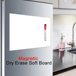 A4 Magnetic Dry Erase Board Fridge Markers WhiteBoard Sheet,