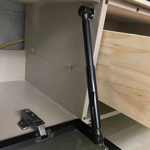 上下上翻窗推拉门液压杆窄框折叠橱柜缓冲玻璃门铝框门上翻门