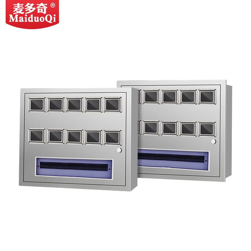 户外201不锈钢电表o箱一户明装暗装单相电箱盒家用配电箱户外室内